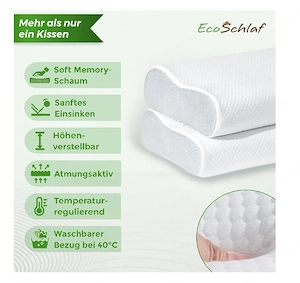 Tolles sehr hochwertiges Nackenkissen Neu nie gebraucht  Bild 2