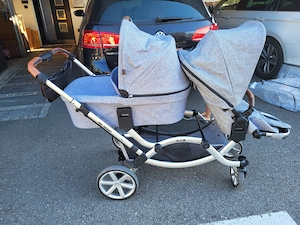 ABC Design Zoom Geschwisterwagen - Babyschale & 2 Sportsitze Bild 3