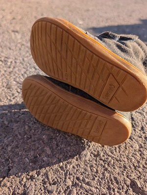 Wildleder Barfußschuhe  Größe 22  Bild 2