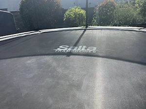 Salta Trampolin 430 cm "Black Pro"   Gepflegter Zustand   Netz & Schutzrand 1 Saison alt Bild 2