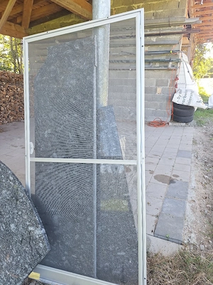 Festverglasung mit Balkontüre Glasfront Fixglas 4 m Bild 4