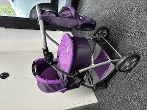 Puppenwagen mit Babywanne und Sportsitz Bild 4