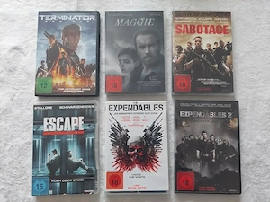 DVD Arnold Schwarzenegger Terminator und andere