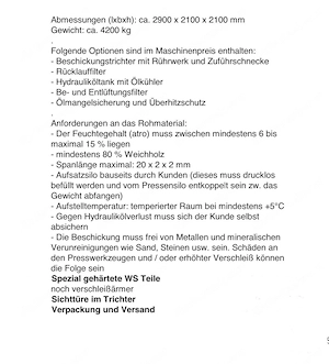 Brikettiermaschine Ruf R6 Bild 3