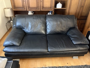 Leder Couchgarnitur 2+3 Sitzer Bild 5