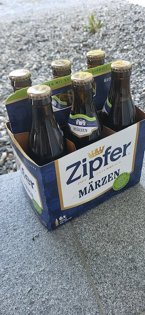 Zipfer Märzenbier (6x6 Flaschen) zu verschenken - MHD 6-2026