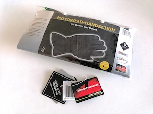 Motorrad-Handschuhe aus Leder für Damen und Herren Bild 6