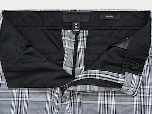 H&M Herren Stoffhose Skinny Fit kariert Gr. 46 Bild 4
