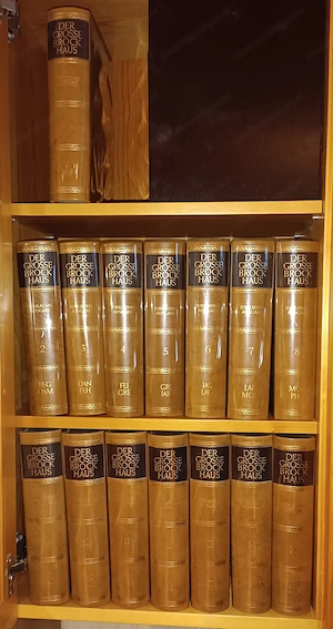 Der Große Brockhaus Jubiläumsausgabe Ledereinband zu verkaufen!