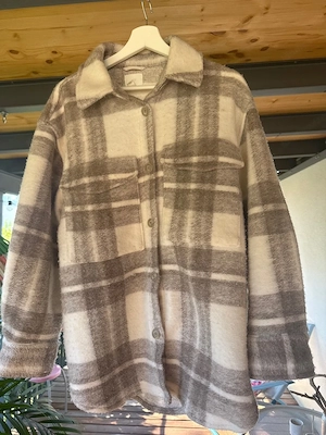 Hemd   Jacke H&M obersize Gr. M L Bild 4
