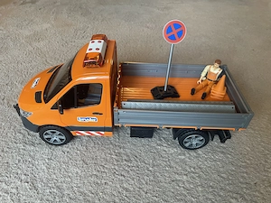 Bruder MB Sprinter Baustellenfahrzeug  Bild 5