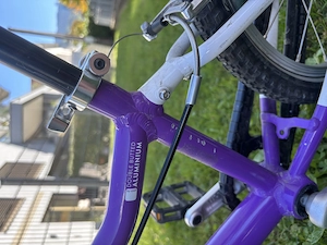 Woom 3 16 Zoll Kinderfahrrad Lila Bild 4