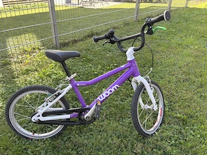 Woom 3 16 Zoll Kinderfahrrad Lila Bild 5