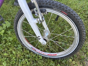 Woom 3 16 Zoll Kinderfahrrad Lila Bild 2