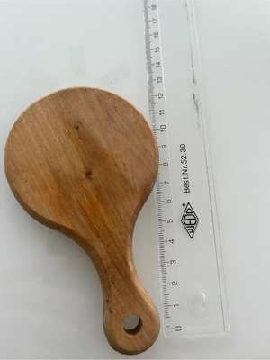 Holz-Taschenspiegel   Handspiegel aus Naturholz Bild 5