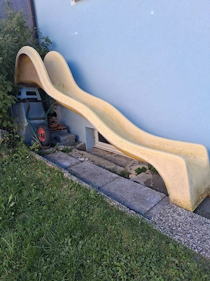 Rutsche abzugeben