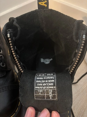 Dr. Martens Sinclair MAX Plateau Schwarz Bild 2