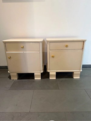 Nachtkästchen Vintage 2 Stück