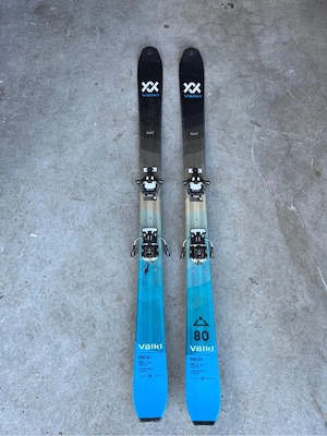 Skitouren-Set komplett   Völkl Rise 80 (150 cm) + Fischer Travers TS + Felle + Stöcke Bild 5