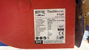 Tischkreissäge Bild 3