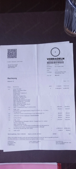 lastenrad mit motor Bild 4