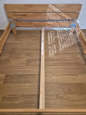 Massivholzbett Buche (180x200cm) mit verstellbaren Lattenrosten Bild 3