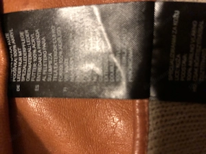 Senffarbe H&M Handschuhe Leder Gr. S Neuwertig  Bild 7