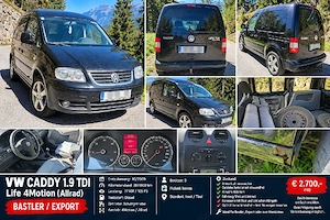 Vw Caddy  1.9 Tdi 4 Motion  Bild 2