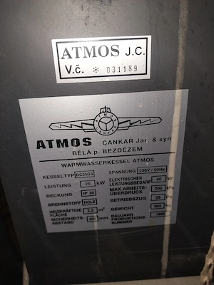 Atmos Holzvergaser Bild 10