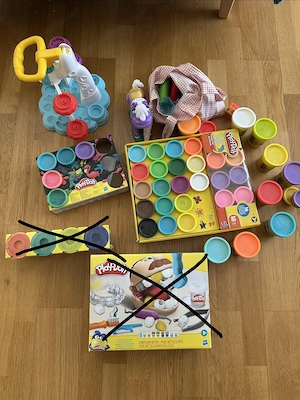Knete und Zubehör zu verschenken  Bild 2