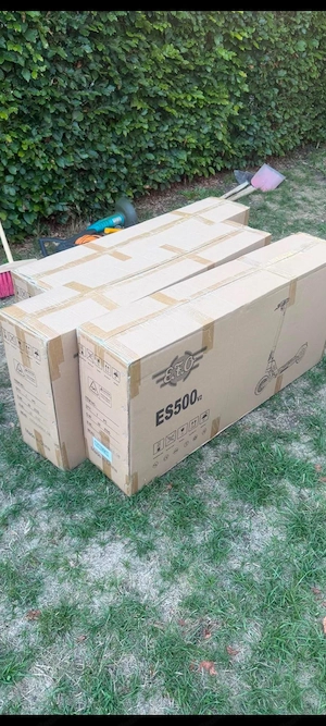 NEU! Klappbarer starker Elektroscooter E.F.O ES500v2 Bild 4