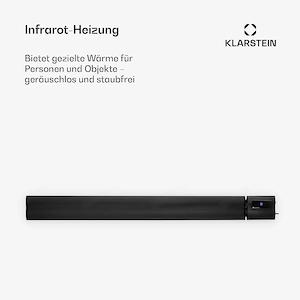 Klarstein Heizstrahler, Elektrische Heizung für Terrasse & Garten, Infrarotstrahler, Fernbedienung Bild 7