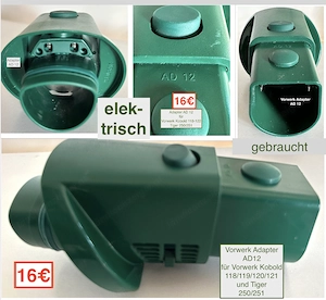 Vorwerk Kobold Zubehör Schlauch...ab 5  Bild 2