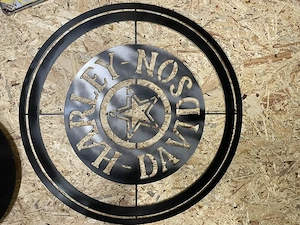 HD Emblems - verschiedene Motive - siehe Fotos - teils große Ausführung - Edelstahl lackiert 2mm  Bild 6