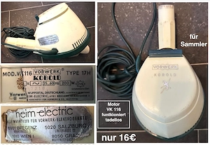 Vorwerk Kobold Zubehör Schlauch...ab 5  Bild 4
