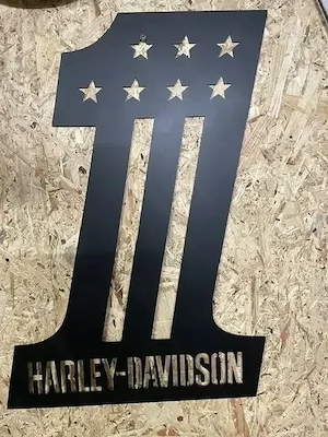 HD Emblems - verschiedene Motive - siehe Fotos - teils große Ausführung - Edelstahl lackiert 2mm  Bild 2