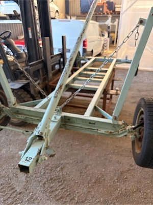 Boot Segelboot Anhänger Harbeck Weber  Trailer Schiff Motorboot  Weber usw