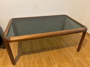 Couchtisch mit Glasplatte Bild 2