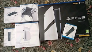 PlayStation 5 Pro 2TB + 2TB SSD + Disc-Laufwerk + DualSense Edge + Zubehör   neuwertig Bild 6