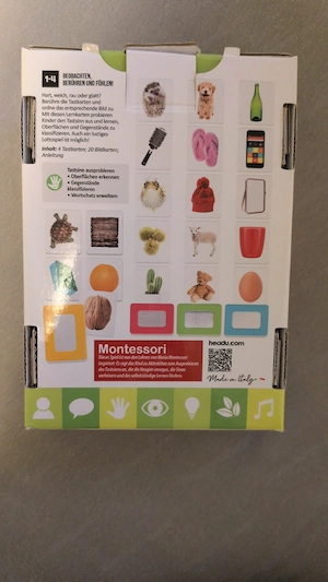 Montessori Tastkarten  Bild 2