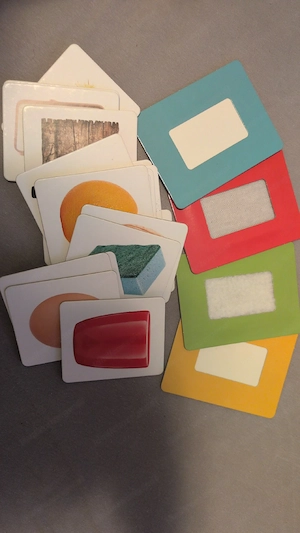 Montessori Tastkarten  Bild 3