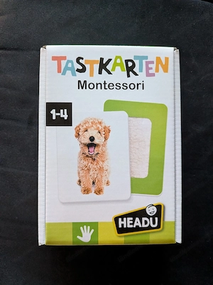 Montessori Tastkarten 
