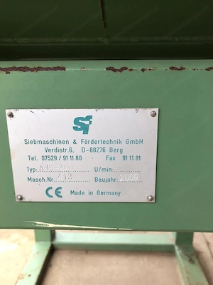 S+F Siebanlage AVS 200 Bild 4