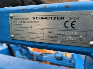 Schmotzer Hackmaschine 8x75 Mais Hacke Bild 6