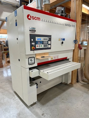 SCM Breitbandschleifmaschine Sandya 600 RCSkeine Bütfering Kündig Bild 2