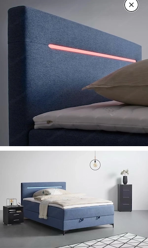 Boxspringbett 100x200 Bild 5