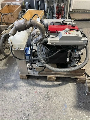 Steyr Motor M 0164 M40 - wenig Betriebsstunden-Bodenseezulassung Bild 2