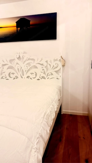 Doppelbett italienisch Metall Bild 3