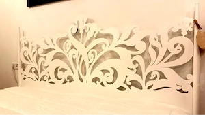 Doppelbett italienisch Metall Bild 2