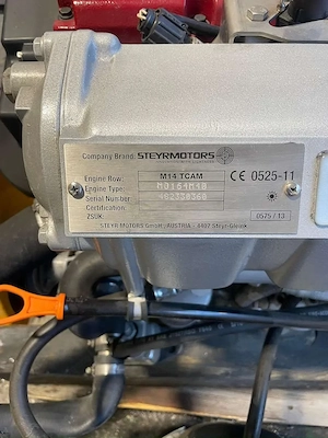 Steyr Motor M 0164 M40 - wenig Betriebsstunden-Bodenseezulassung Bild 4